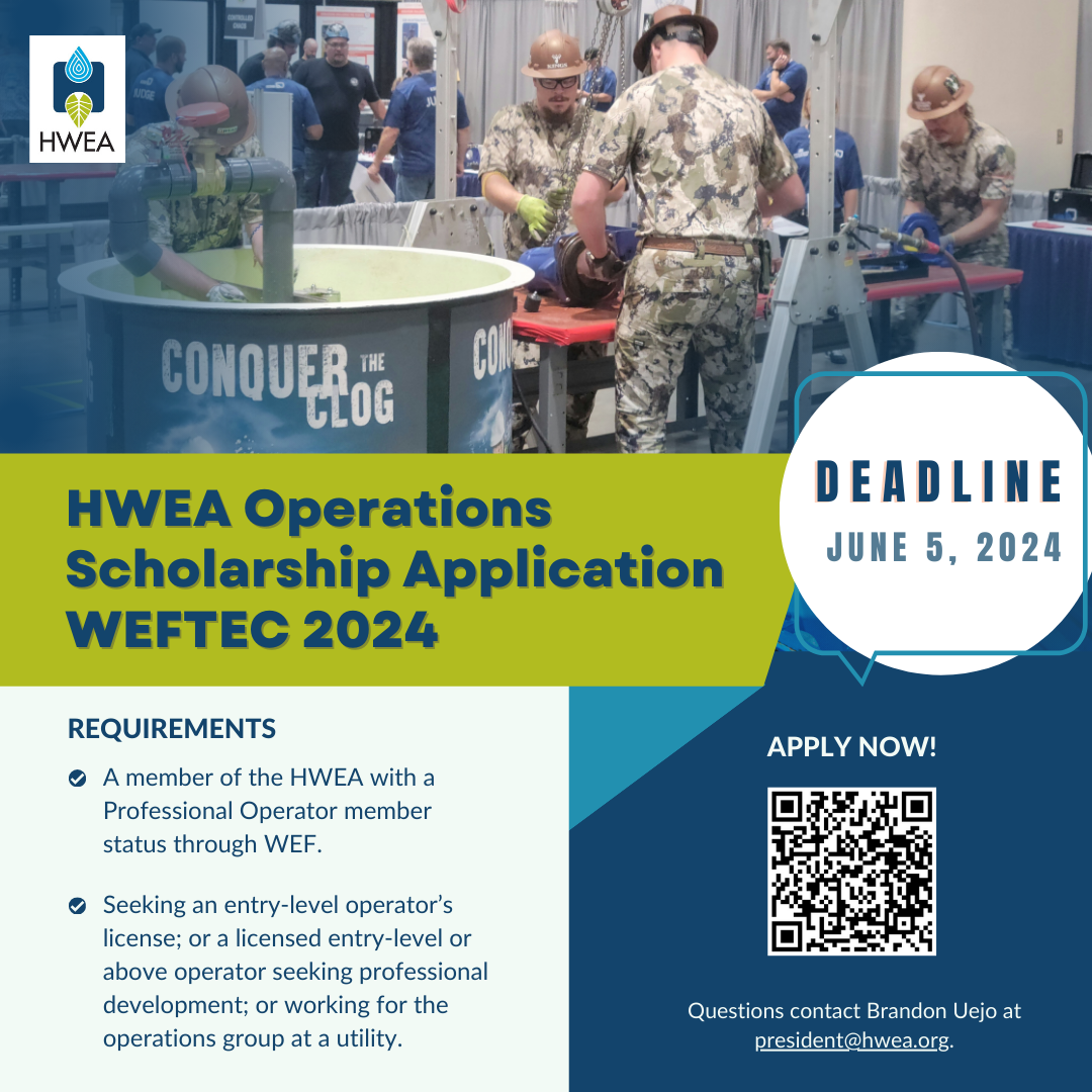 2024 HWEA Operations Scholarship Instagram Post