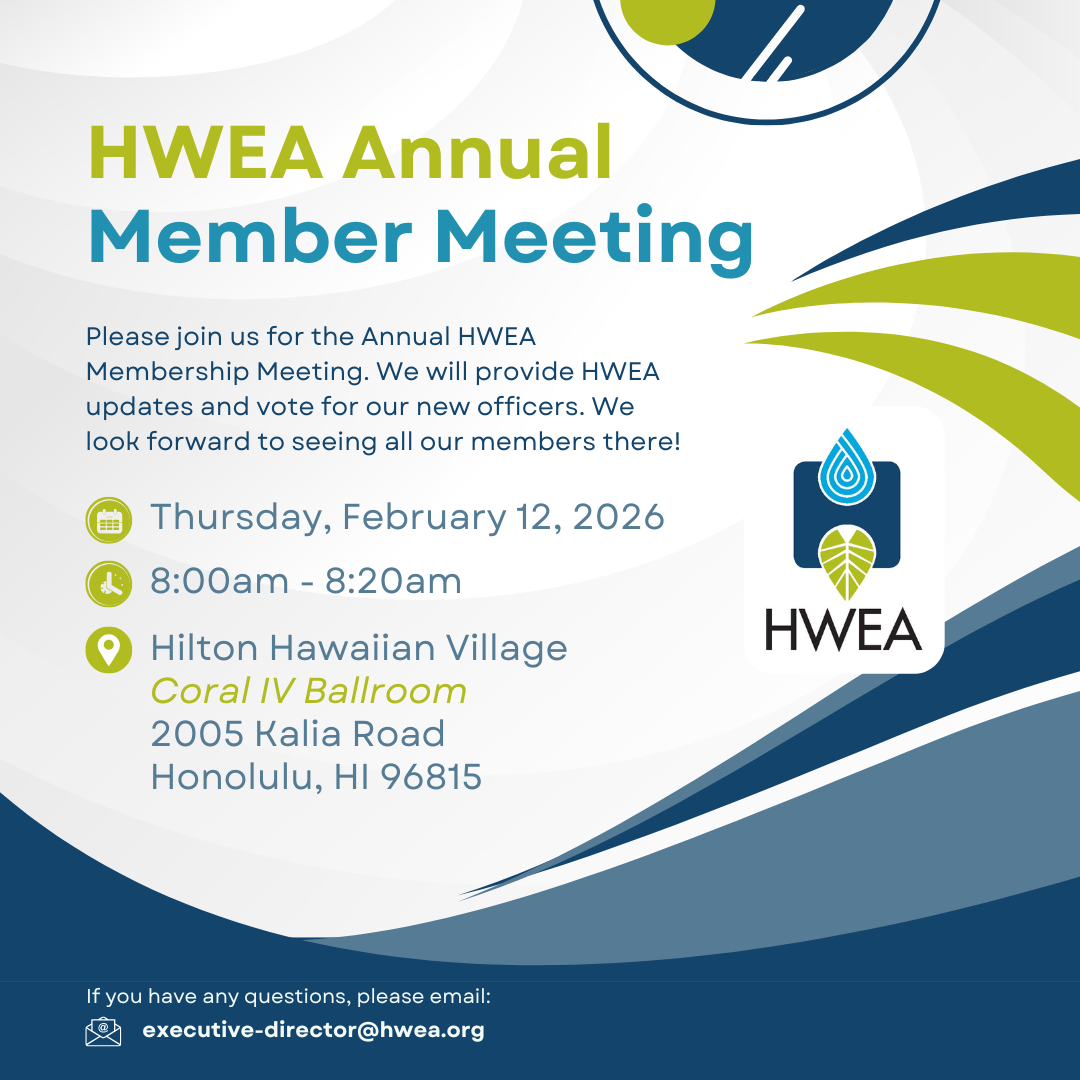 2026 HWEA Annual Member Meeting