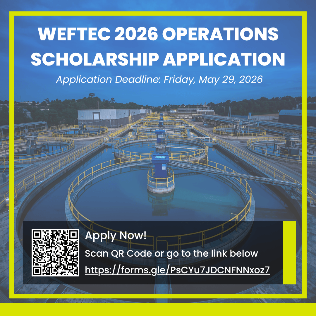 2026 WEFTEC Operations Scholarship
